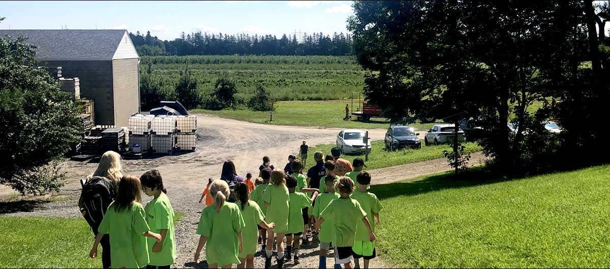 Kidz Korner Summer Camp trip to Indian Ladder Farms